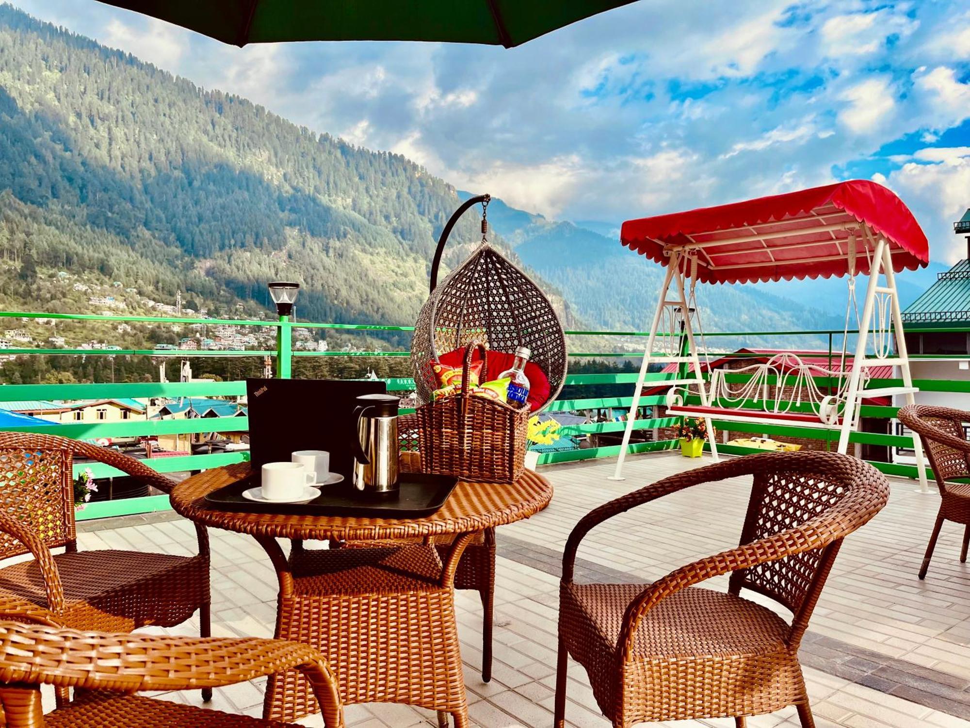Tata Vista Resort Mall Road Manali - Centrally Heated & Air Cooled Exterior foto